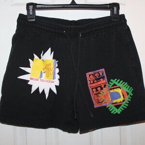 MTV Retro Logo Men’s Shorts | Cotton | Size Small